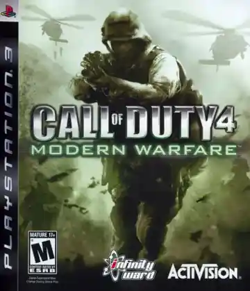 Call of Duty 4 - Modern Warfare (USA) (v1.40) (Disc) (Update) box cover front